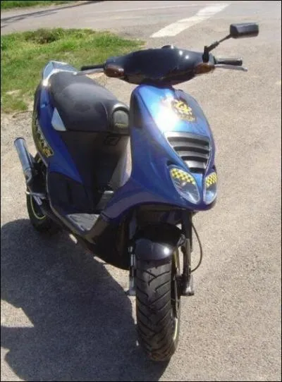 Quelle est la marque de cette moto ?