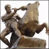 A quel roi lgendaire appartenait le taureau crtois qu'Hracls a dompt pour accomplir son septime travail ?