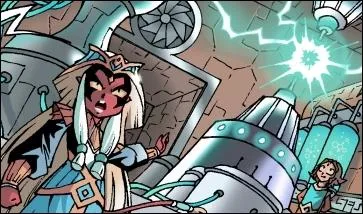 Quel est l'objet au centre de  l'clair  ?