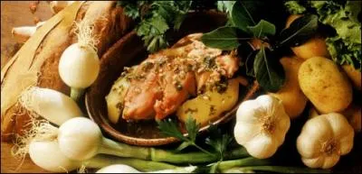 De quel pays la Knoblauch Baguette (pain frott  l'ail puis pass au four) est-elle une recette ?