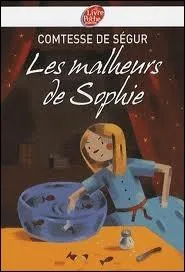 Qui a chant  Les malheurs de Sophie  ?