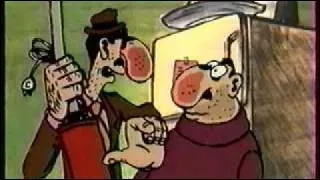 Dans 'Poussi�re tu es poussi�re... ', comment s'appelle l'aspirateur que vend l'homme � gauche de l'image ?