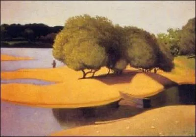 Les bancs de sable sur la Loire, 1923