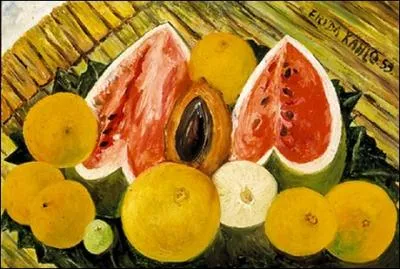 Nature morte aux melons d'eau, 1953