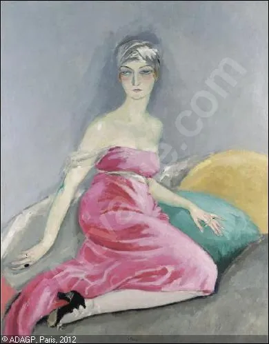 Qui a peint La robe rose ?