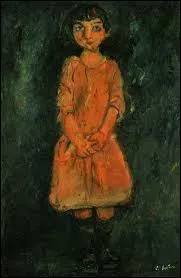 Qui a peint La fillette  la robe rose ?