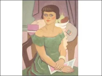Qui a peint Femme  la robe verte ?