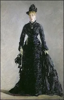 Qui a peint la parisienne en robe noire ?