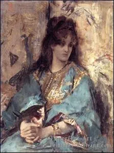 Qui a peint Femme dans une robe orientale ?