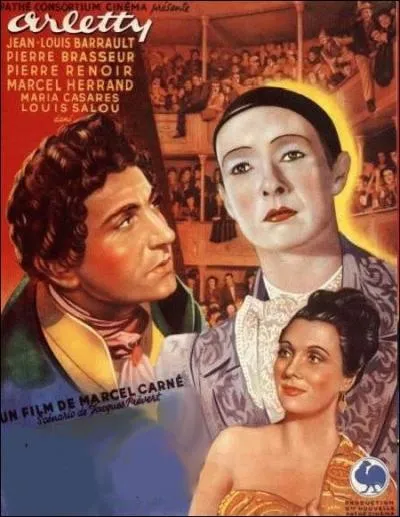 Film franais ralis par Marcel Carn, sorti en 1945 avec Arletty, Jean-Louis Barrault, Maria Casars, Claude Brasseur, Pierre Renoir ... .