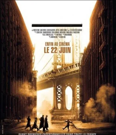 Film ralis par Sergio Leone sorti en 1984, adapt du roman  The Hoods  de Harry Grey, avec Robert De Niro, James Woods, Elisabeth McGovern ... .