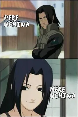 Qui sont les parents de Sasuke Uchiwa ?