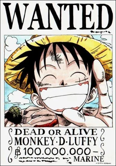  combien s'lve la prime de Luffy ? (en deuxime) ?