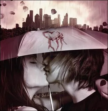 Combien de temps, Georges Brassens aurait-il voulu garder sa  mie  sous son coin de parapluie, dans sa chanson  Le parapluie  ?