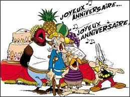 Et nous lui chantons donc :