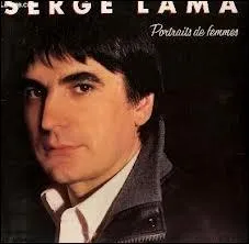 A qui s'adressait le lettre de Serge Lama ?