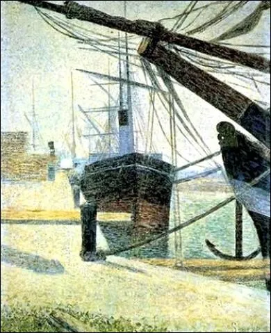 Coin de bassin, Honfleur, 1886