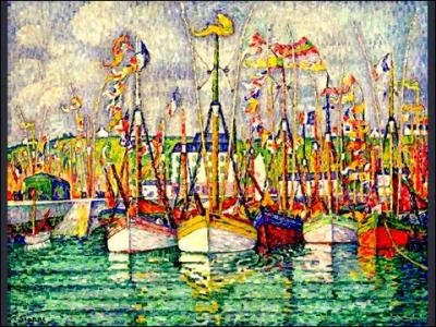 Bndiction des thoniers  Groix, 1923