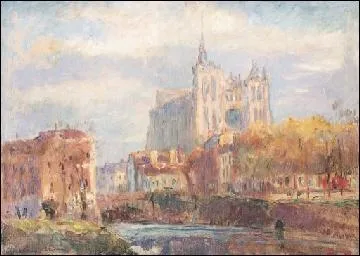 Qui a reprsent la cathdrale d'Amiens ?