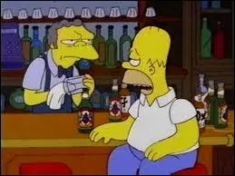Comment s'appelle le patron du bar o Homer passe le plus clair de son temps ?