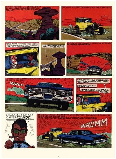 De quelle oeuvre scnarise par Jean Van Hamme cette planche est-elle tire ?