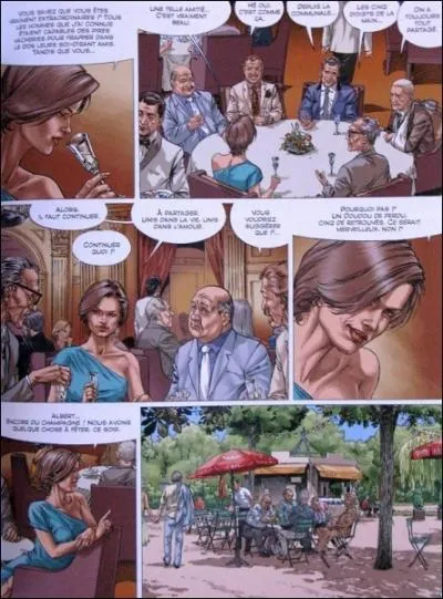 De quelle oeuvre scnarise par Jean Van Hamme cette planche est-elle tire ?