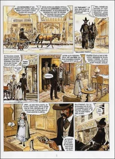 De quelle oeuvre scnarise par Jean Van Hamme cette planche est-elle tire ?