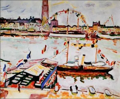Qui a peint Le port d'Anvers ?