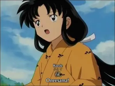 Comment s'appelle la petite sur de Kikyo ?