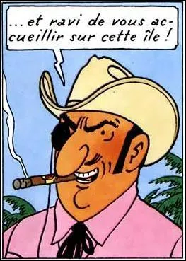 Dans cette histoire Rastapopoulos montre toute l'tendue de son gnie machiavlique.