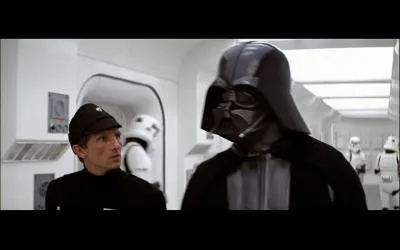 Cochez les affirmations exactes concernant cette photo de Dark Vador.