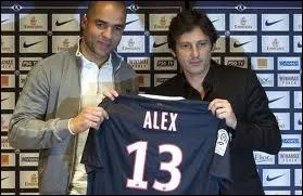 Quand est arriv Alex au PSG ?