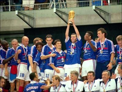 La France gagne la coupe du monde de football !