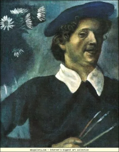 Voici un autre autoportrait souriant, celui du peintre ?