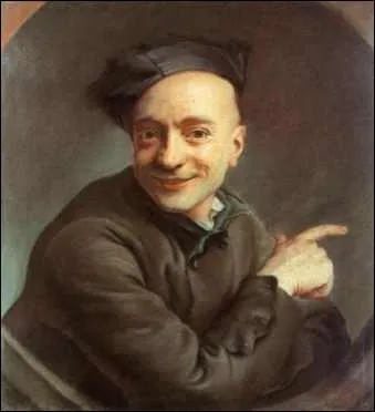 Encore un bel autoportrait, titr L'auteur qui rit, ralis par le peintre qui avait 33 ans  l'poque...