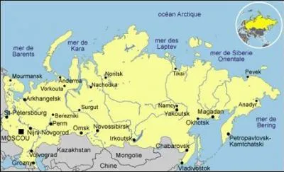 Combien y a-t-il de pays limitrophes à la Russie ?