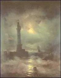 Qui a peint  Le phare de Naples  ?