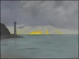 Qui a peint  Le phare du soir  ?