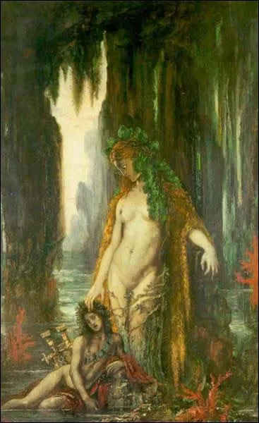  Pote et sirne , qui difie majestueusement la sirne aux grandes proportions, est une oeuvre du peintre ?