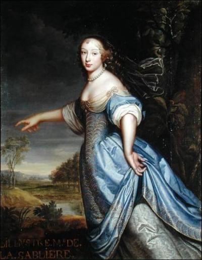 Portrait of Madame de la Sablire, 1680