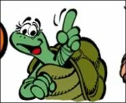Je suis une tortue. Mon nom est Caroline et mes deux amis sont roux. Dans quelle srie de bande dessine suis-je ?