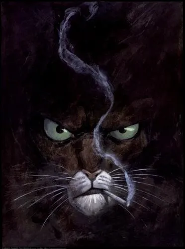 La srie se situe dans une atmosphre des annes 50  New York. Le hros principal est dtective priv. Quel est le nom de la srie et quelle particularit a-t-elle ?