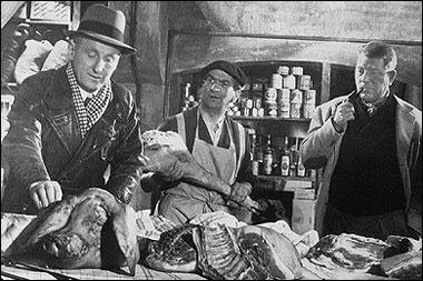 Dans quel film les trois monstres sacrs, Bourvil, Gabin, de Funs sont-ils runis par Claude Autant Lara ?