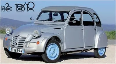 La 2CV fut produite pendant 50 ans :