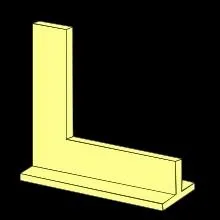 Comment se nomme le ct externe surmont d'un fer plat supplmentaire servant de guide dans cette querre ?