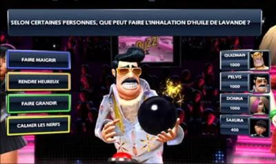  Quiz  provient du mot :