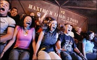 L'ascenseur dans lequel on monte est :