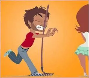 Vous aimez le jardinage. Vous roulez donc une pelle mais, vous avez fait mauvaise pioche. Vous :