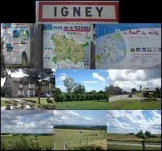 Quel est le nom des habitants du village d'Igney ?