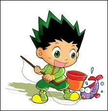 Trs  l'aise dans la nature, il est agile avec une canne  pche.